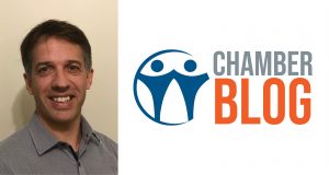 Chamber Blog header with Tiago's headshot